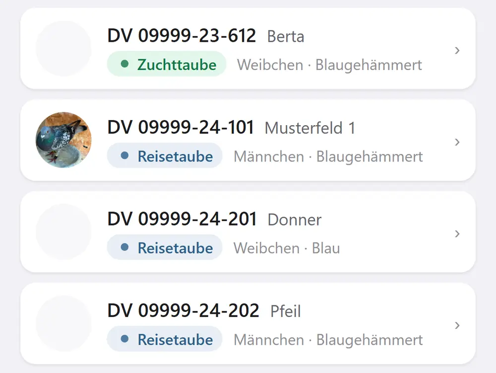 Bestand und Abstammung